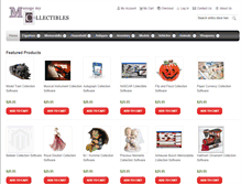 Tablet Screenshot of managemycollectibles.com